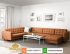 Set Sofa Tamu Modern Terbaru Kursi L Sectional Livingroom SKSRT655