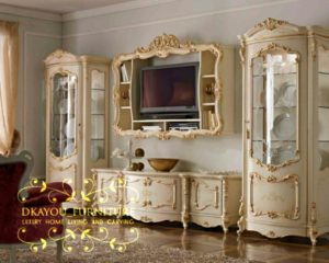 Set Buffet Tv Duco Combi Gold Italyan Design