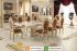 Set Meja Makan Klasik Mewah Luxury Italian Furniture SMM261